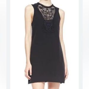 Free People Black Front Lace Dress Size Small